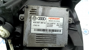 Ansamblu far stânga față pentru Audi A6 C7 16-18, LED restilizat, necesită lustruire, ciobiri, LED ars