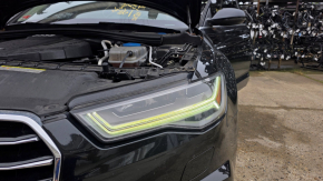 Ansamblu far stânga față pentru Audi A6 C7 16-18, LED restilizat, necesită lustruire, ciobiri, LED ars