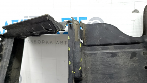 Рамка жалюзи голая Ford Edge 19-24 2.0T, 2.7T трещины, надломы, нет фрагмента