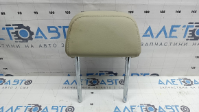 Tetieră dreapta, rândul 2, Audi A6 C7 12-18, piele bej, curățabilă chimic