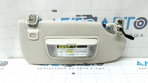 Vizier dreapta pentru Ford Edge 15-24, gri, cu iluminare din spate, cu cârlig, pentru curățare