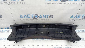 Ornamente deschidere portbagaj Audi A6 C7 12-18, negre, zgârieturi, elemente de fixare rupte