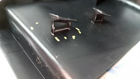 Ornamente deschidere portbagaj Audi A6 C7 12-18, negre, zgârieturi, elemente de fixare rupte