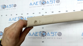 Ornamente prag interior spate stânga pentru Audi A6 C7 12-18, bej, curățabil chimic