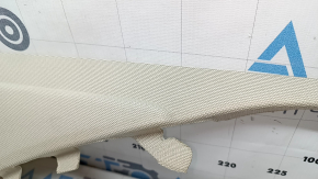 Ornament montan dreapta spate pentru Audi A6 C7 12-18, bej, necesită curățare, zgârieturi