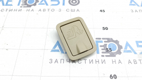 Capac de fixare pentru scaunul pentru copii în raftul din spate al Audi A6 C7 12-18 bej