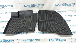 Set covorașe auto pentru Ford Edge 15-24 din cauciuc negru cu laterale, gata de curățat