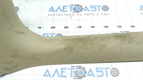 Накладка порога внутренняя передняя правая Audi A6 C7 12-18 бежевая, под химчистку
