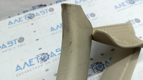 Ornamente lunetă dreapta pentru Audi A6 C7 12-18, bej, curățabil chimic, zgârieturi