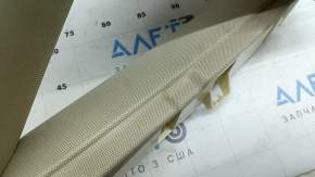 Ornamente lunetă dreapta pentru Audi A6 C7 12-18, bej, curățabil chimic, zgârieturi
