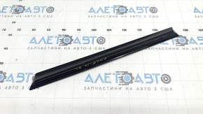 Ornamente geam hayon stânga pentru Ford Edge 15-24, negru lucios