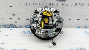 Подушка безопасности airbag в руль водительская Audi A6 C7 16-18 рест коричневый, царапины