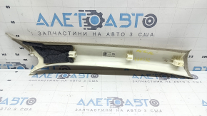 Ornament stâlp față stânga sus pentru Audi A6 C7 16-18, bej, pentru curățare