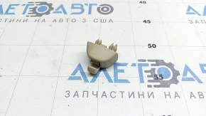 Cârlig de fixare parasolar Audi A6 C7 12-18, bej, 2 bucăți