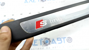 Zgârieturi prag exterior spate dreapta Audi A6 C7 12-18 S-line