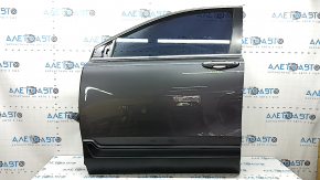 Дверь в сборе передняя левая Honda CRV 17-22 keyless, графит NH797M, царапины, тычка