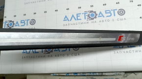 Ornamente prag exterior Audi A6 C7 12-18 S-line, zgârieturi, coroziune cromată