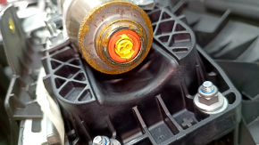 Audi A6 C7 16-18 Restyling Bord Față cu AIRBAG, fără proiecție, maro, finisaj inferior bej, cu finisaj