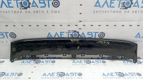 Ornamente bară față pentru Audi A6 C7 2016-2018, negre, zgârieturi