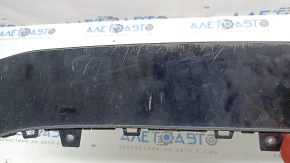 Ornamente bară față pentru Audi A6 C7 2016-2018, negre, zgârieturi