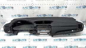 Торпедо передняя панель с AIRBAG Honda CRV 20-22 черная, с дефлекторами