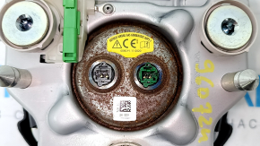 Подушка безопасности airbag в руль водительская Honda CRV 20-22 черная, ржавый пиропатрон