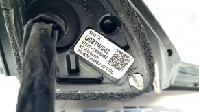 Зеркало боковое левое в сборе Hyundai Tucson 22-24 8+2 пинов, поворотник, камера, подогрев, BSM, черное с хром, поплавлено