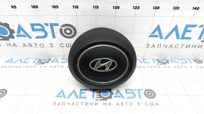 Airbag volan negru pentru Hyundai Tucson 2022-2026 șofer, clapetă ruginită, pete pe crom