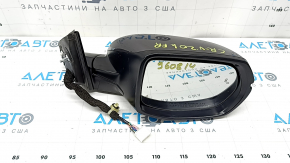 Зеркало боковое правое в сборе Honda CRV 17-22 9 пинов, поворотник, BSM, подогрев, графит, царапины