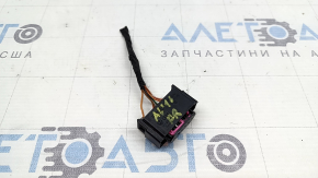 Conector senzor unghi mort (BSM), dreapta, Audi A6 C7 12-18, 6 pini, 1 fir întrerupt