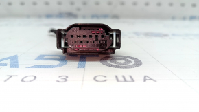 Conector senzor unghi mort (BSM), dreapta, Audi A6 C7 12-18, 6 pini, 1 fir întrerupt