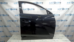 Дверь голая передняя правая Hyundai Tucson 22-26 с верхним молдингом хром, черный S3B