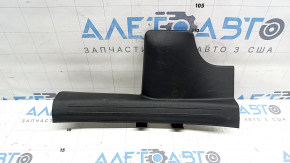 Ornamente prag interior spate stânga negru pentru Hyundai Tucson 22-26, zgârieturi