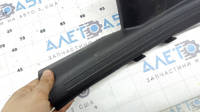 Ornamente prag interior spate stânga negru pentru Hyundai Tucson 22-26, zgârieturi
