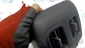 Ornament consolă centrală spate cu deflector de aer Hyundai Tucson 22-26 negru, tip 2, zgârieturi