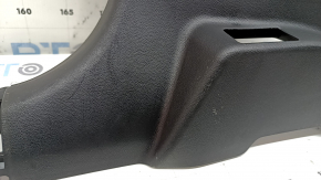 Ornament montan central stânga jos pentru Hyundai Tucson 2022-2026, negru, zgârieturi