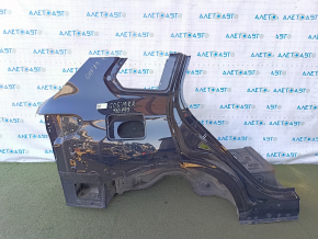 Aripă spate dreapta BMW X5 G05 19-26 lucioasă, neagră, cu proeminențe