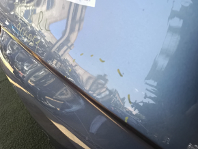 Aripă spate stânga VW Tiguan 18-24 lungă grafit, tăiată cu tăietură, cu stâlp central, lovituri, denivelări