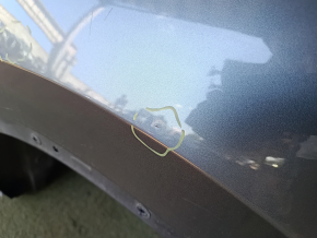 Aripă spate stânga VW Tiguan 18-24 lungă grafit, tăiată cu tăietură, cu stâlp central, lovituri, denivelări