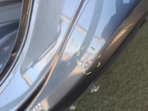 Aripă spate stânga VW Tiguan 18-24 lungă grafit, tăiată cu tăietură, cu stâlp central, lovituri, denivelări