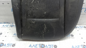 Pernă banchetă spate, rândul 2, stânga, Hyundai Tucson 22-26, piele neagră, perforată, încălzită, puncte din plastic topit, curățare chimică
