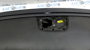 Торпедо передняя панель без AIRBAG Hyundai Tucson 22-24 черная под 10.25" щиток приборов, в копоти