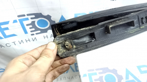 Bară longitudinală stângă pentru plafon Hyundai Tucson 22-26 pentru geamuri panoramice, negru lucios, garnitură topită