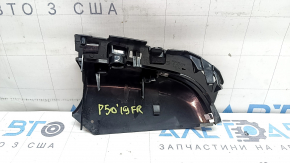 Накладка бокового зеркала правого Toyota Prius 50 21-22 с хром молдингом