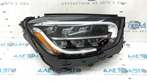 Ansamblu far față dreapta cu LED pentru Mercedes GLC 20-22 cu garnitură