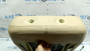 Tapițerie spătar scaun pasager BMW 3 F30 16-18, piele bej, sport, încălzită, curățabil chimic