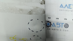 Capac portbagaj BMW 3 F30 4d 12-18, alb, 300, denivelare, zgârietură