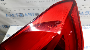Фонарь внешний крыло правый BMW 3 F30 16-18 светлый, царапины, в клее