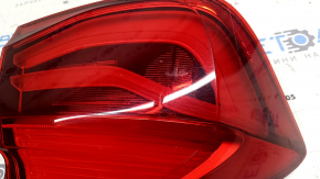 Фонарь внешний крыло левый BMW 3 F30 16-18 светлый, царапины, в клее