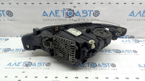 Ansamblu far LED față dreapta BMW 3 F30 16-18, ciobit, necesită lustruire